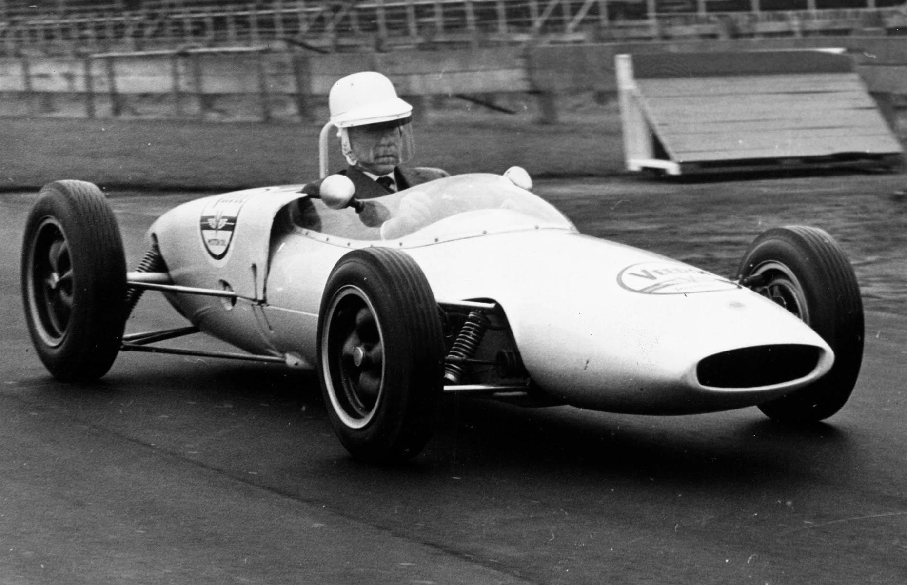 In pole position
